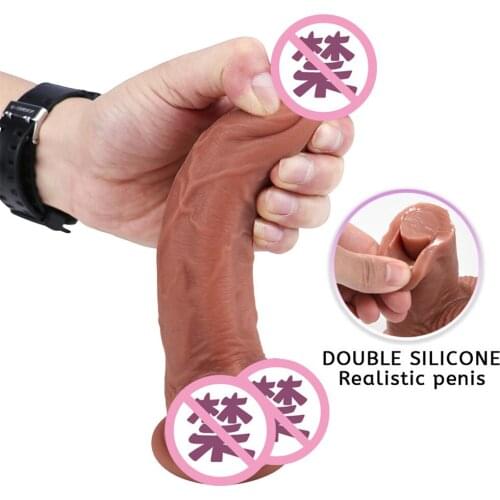 Realistic Penis Huge Dildos for Women Lesbian Toys Big Fake Dick Silicone Females Masturbation Sex Tools Adult Erotic Product