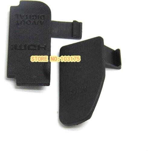 Interface Cap USB / AV OUT/ HDMI/ MIC Rubber Cover For Canon EOS 70D