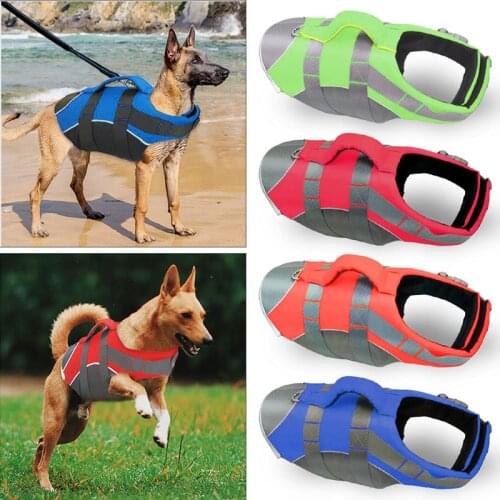 Pet Dog Life Swimming Vest For Small Large Dogs Pug Labrador Golden Harness Saver Vests Jackets Clothing S-XL