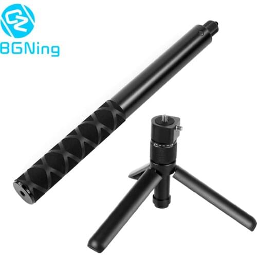 Extendable Pole Selfie Stick + Pocket Handle Tripod for GoPro Hero 9 8 7 for Insta360 ONE X / Yi 4K+ EKEN SJCAM Handheld Monopod