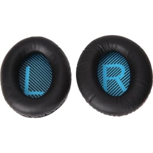 ALLOYSEED Protein Leather Replacement Headphones Ear Pads For Bose Quietcomfort 2 QC2 QC15 QC25 AE2 Headset Earpads Ear Cushions