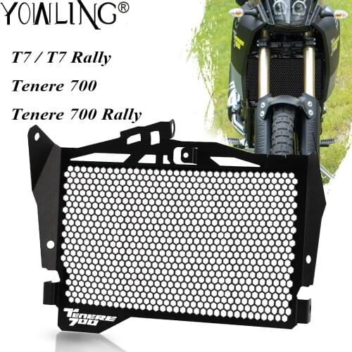 Motorcycle Radiator Grille Guard Cover Protector For Yamaha Tenere700 Tenere 700 Rally T7 / T7 Rally 2019 2020-2021 Accessories
