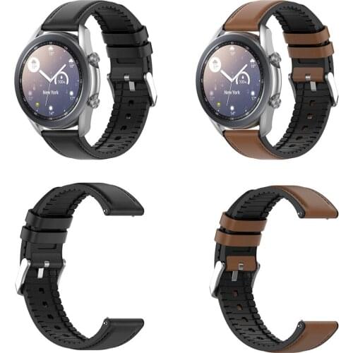 22mm Watch Strap Band for Samsung Gear S3 Classic (SM-R770) Wristband Replacement Belt for Samsung Galaxy Watch3 (45mm SM-R840)