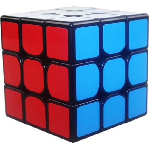 3x3 Shengshou Square Round 3x3x3 57mm Speed Contest Magic Cube Stickerless Smooth Twist Puzzle Fancy Cubic Brain Teaser Colorful