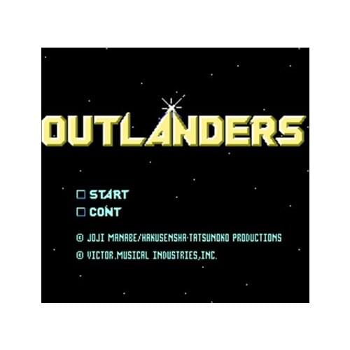 Outlanders Region Free 60 Pin 8Bit Game Card For Subor Game Players