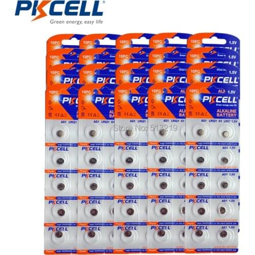 200pcs /20card AG1 1.5v Button Battery Alkaline Coin Cell Button Batteries For Watch AG1 364 SR621 SR60 SR60L batteries