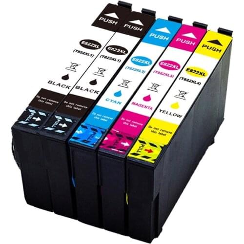 For EPSON T822 822 822XL WorkForce Pro WF-3820 WF-4820 WF-4830 WF-4834 Printer Compatible Ink Cartridge
