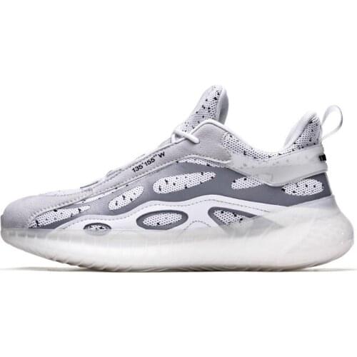 Breathable running shoes mens flying woven mesh coconut shoes new thick bottom trend casual sports fashion all-match men shoes