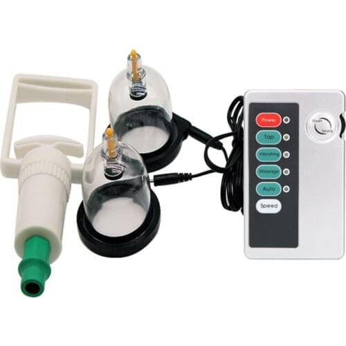 Electro Shock Clitoris Breast Nipple Vacuum Massager Kit Breast Enhancer Nipple Sucker Twist Pump Massagers Sexy Toys for Couple