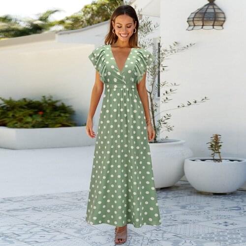 Mestre MS Summer Polka Dot Dresses