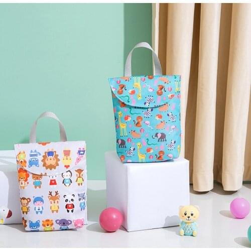 Multifunctional Baby Diaper Bags Reusable Fashion Waterproof Diaper Organizer Portable Big Capacity Mummy Bag Diaper Organizer