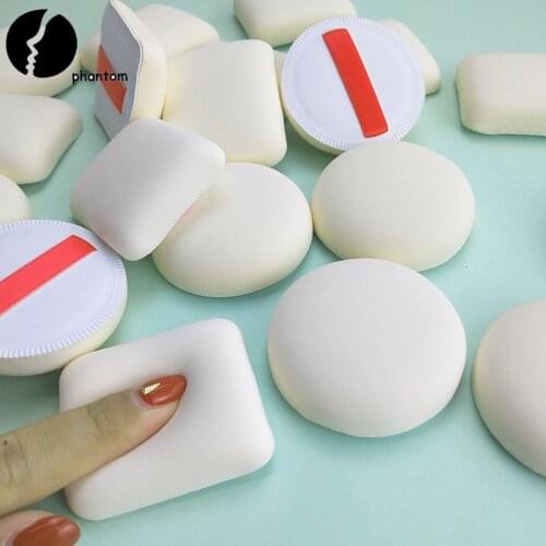 Newest Cotton Candy Air Cushion Cosmetic Puff Soft Thick Airy Pillow Powder Puff Elastic Jelly Touch Foundation Makeup Sponge