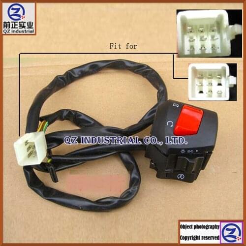 New and original top quality the third generation for QINGQI SUZUKI QM200 QM200GY right electric switch