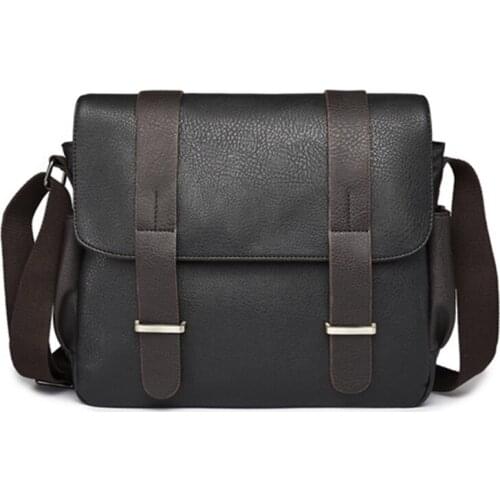 Casual Canvas Satchel Messenger Bag Crossbody Bags for Men Traveling Camping