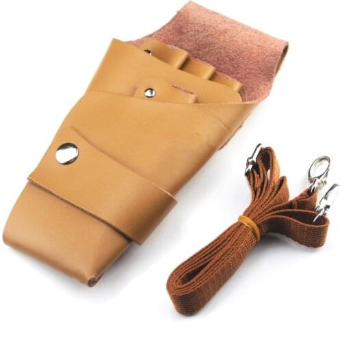 Professional Barber Shears Holster Scissor Holder Pouch Hair Dressres Bag with Belt for Hairdressers, Salon Hair Stylist Barber