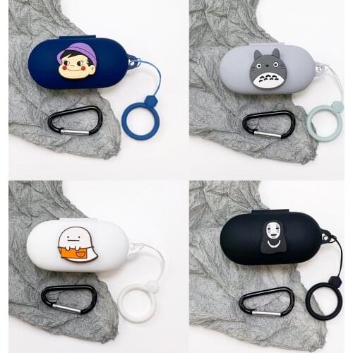 Cute Japanese Cartoon Earphone Case for For Oneplus Buds Z TWS Case Bluetooth Earphone Wireless Headphone Headset Charging Box