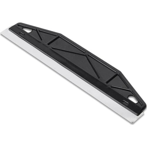 DIY Plastic Handle Wallpaper Scraper Stainless Steel Blade with Length 300mm Hand Tool