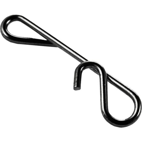 50Pcs/Pack Fishing Line Wire Connector Braid Knotless Connectors Fishing Barrel Swivel Accessory Pesca Tackle Tool