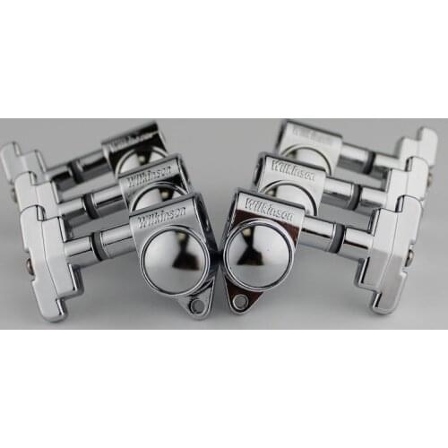 Wilkinson Guitar Tuners Chrome 3x3 Imperial Style Guitar Tuning Pegs WJ-309 CR