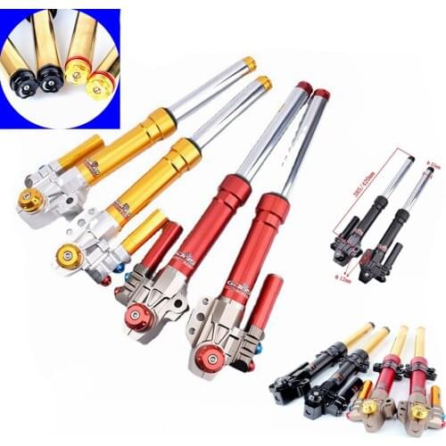 Universal φ33MM 385/420MM Motorcycle Front Fork Adjustable Damping Shock Absorber For Honda Yamaha Scooter For Electric Scooter