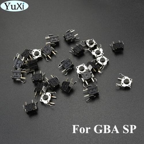 YuXi 5PCS L/ R Left Right Micro Switch Button Replacement For GameBoy Advance for GBA SP Game Console LR Button
