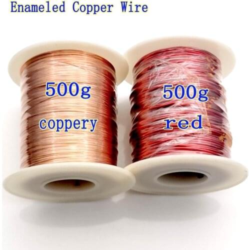 0.1mm 0.2mm 0.3mm 0.4mm 0.5mm 0.6mm 0.7mm 0.8mm 0.9mmCable Copper Wire Magnet Wire Enameled Copper Winding Wire Coil Copper Wire