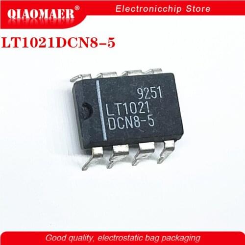10PCS/lot LT1021DCN8-5 LT1021DCN8 LT1021DCN LT1021 DIP8 Integrated circuit chip