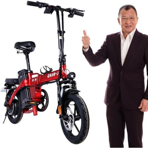 14-inch Foldable Drive Wear-resistant Two-wheel Brushless Motor Lithium Battery Adults Mini Electric Bike