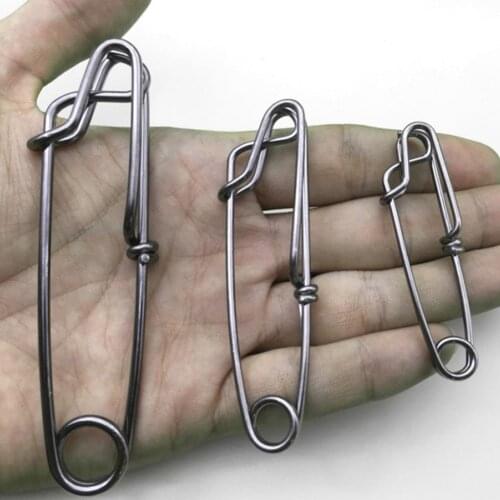 5Pcs Long Line Clips Snap Swivel Longline Branch Hanger Tuna Fishing Connectors Iscas Pesca Fishing Connectors Accessories