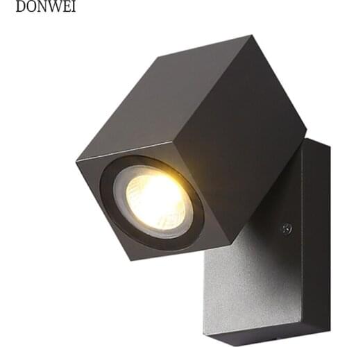 5W LED Wall Light Aluminum Outdoor Waterproof IP65 Porch Garden Wall Lamp Home Decor surface mouted Fold Wall Light 85-265V