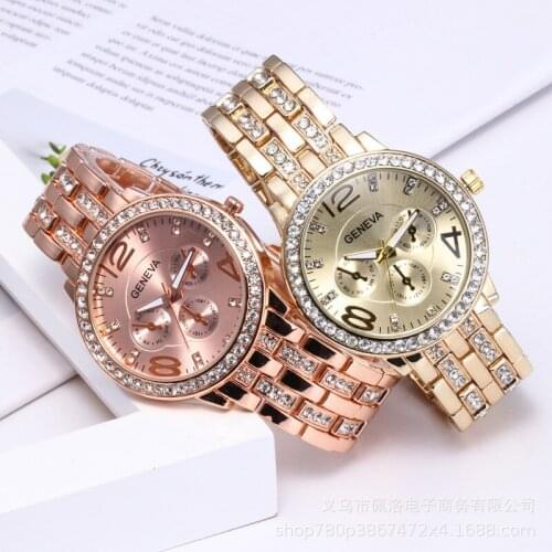 Brand new, luxury watches 2021 ladies fashion watches, classic ladies rhinestone watches