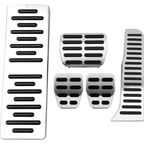 Car Accessories Footrest Gas Brake pedal Clutch Pedal For Skoda Octavia A5 Yeti Superb For Seat Altea Leon Toledo For Audi A3 TT