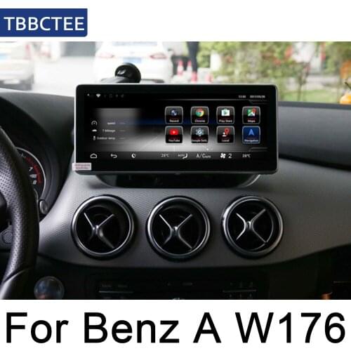 For Mercedes Benz A Class W176 2013~2014 NTG Android 7.0 up IPS car player original Style Autoradio gps navigation 2 Din WiFi BT