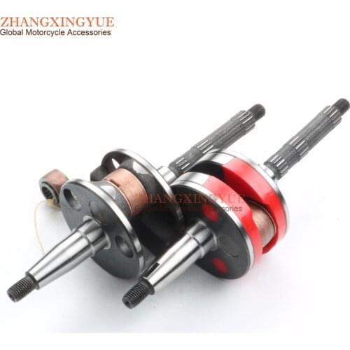 Bakelite crankshaft & standard crankshaft for DERBI Atlantis 50 AC LC 2002 Bullet 50 AC GP1 Racing Revolution 50 2T