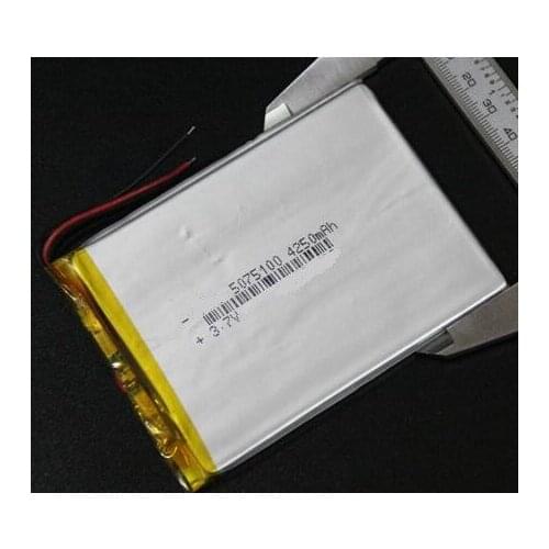 Free shipping 5075100 3.7v 4250mah polymer lithium rechargeable battery LI-PO battery U9T4 P76E VI30W V8HD N700 battery