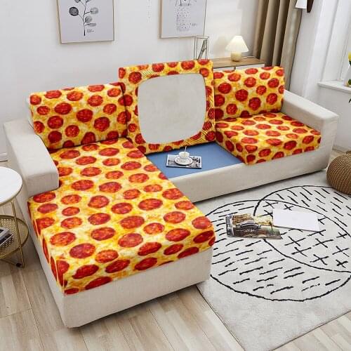 Sofa Seat Cushion Cover Sofa Cover Removable Elastic Sofa Slipcover Stretch Washable Furniture Protector 1/2/3/4 Seat
