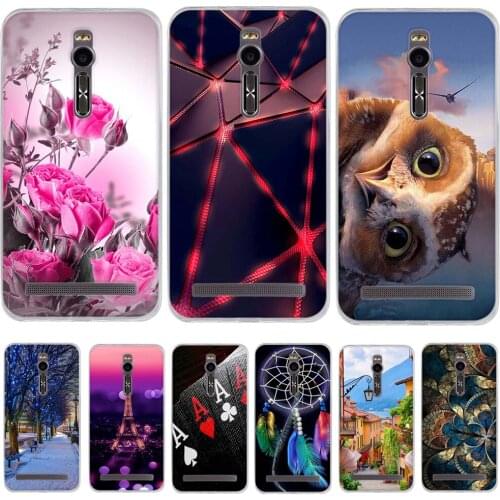 Phone Case for Asus ZenFone 2 ZE550ML 5.5" Case Cover Silicon 3D TPU Funda Case for Asus ZenFone 2 ZE550ML Back Cover Coque Capa