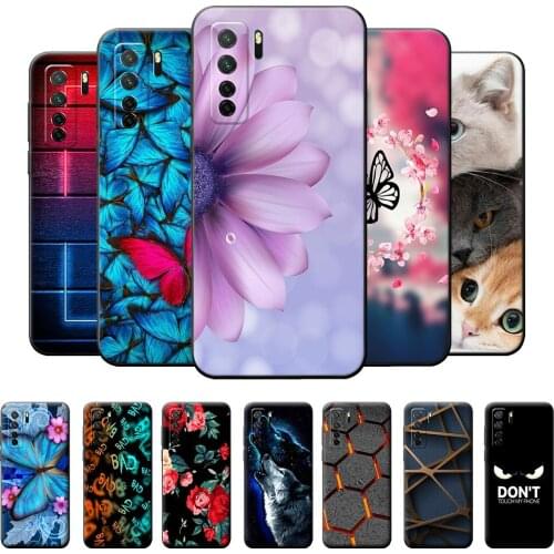 For Huawei P40 Lite 5G Case P40Lite 5G Silicone Soft Back Cover Case For Huawei P40 Lite Case TPU Bumper For Huawei P40Lite 5G