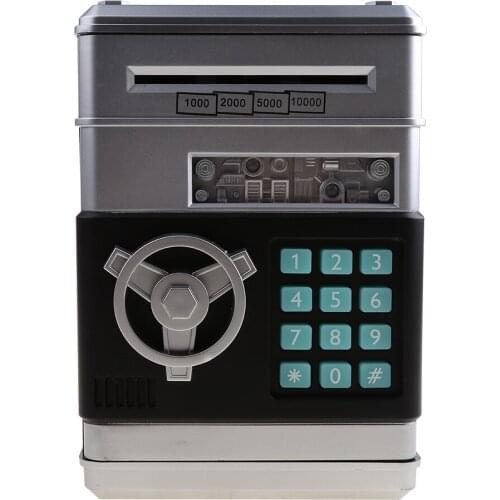 Electronic Piggy Bank, Password Money Bank for Cash Coin ATM Mini Coin Banks Bes Dropship