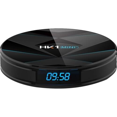 HK1 MINI+TV Box RK3318 Quad Cor Dual WiFi Android 9.0 Player 4G + 128G UK