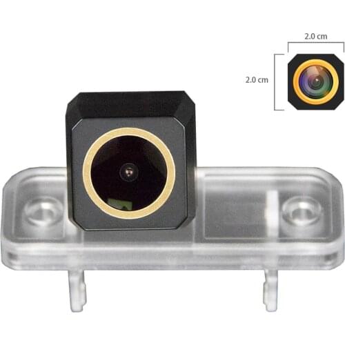 HD 1280x720p Golden Camera Car Rear View Reversing Camera for Mercedes CLK W209 CLS W218 W219 Class C W203 Class E W211 W212