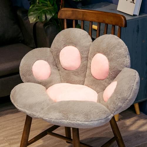 Cute Pets Cushion Short Plush Chair Cushion Animal Child Seat Cushion Sofa Flannel Mat Sofa Indoor Floor Home Decor Wholesale