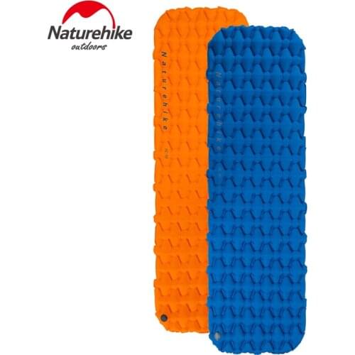 Naturehike Inflatable Sleeping Pad Mattress Nylon Moisture-Proof Outdoor Camping Equipment Air Pad Travel Furniture Cushion
