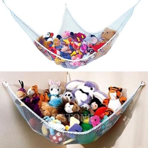 USEFUL 5.9FT Jumbo Toy Hammock Net Organizer for Stuffed Animals Storage NEW