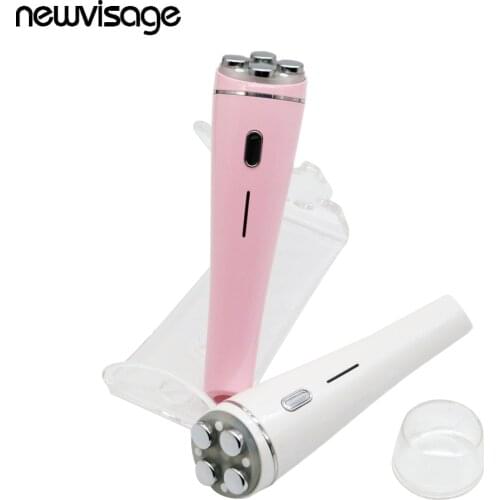 RF Radio Frequency Facial Mesotherapy Electroporation LED Photon Skin Care Eye Messager Face Lifting Tighten Wrinkle Removal