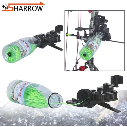 Archery ABS Fishing Rope Bottle Bowfishing Reel Tool With 40m Rope Compound Recurve Bow Fishing Hunting Shooting Accessories