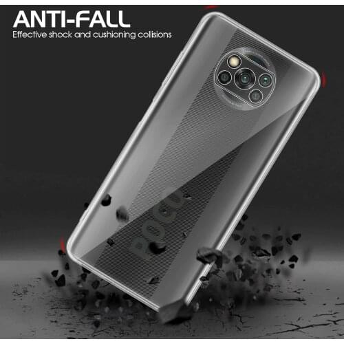 Silicon Soft Phone Case For Xiaomi Mi 10 Pro 5G Mi 10T Lite 5G Poco X3 Transparent Thin Case For Xiaomi Mi10T Pro 5G Note 10 Pro