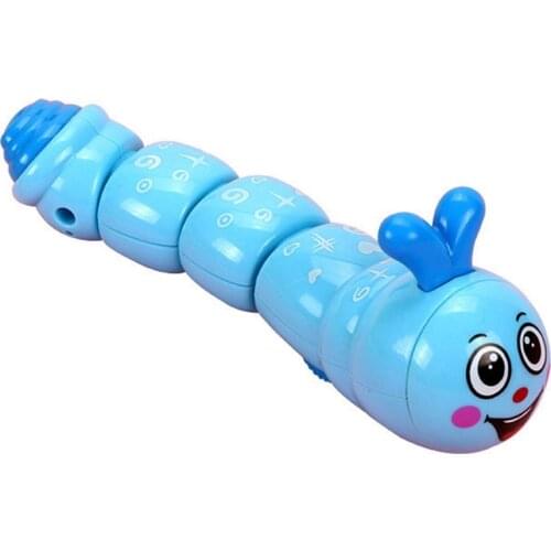 Randomly Cartoon Caterpillar Clockwork Swing Caterpillar Toys for Children Nostalgic Classic Clockwork Toys Party Favor Gifts