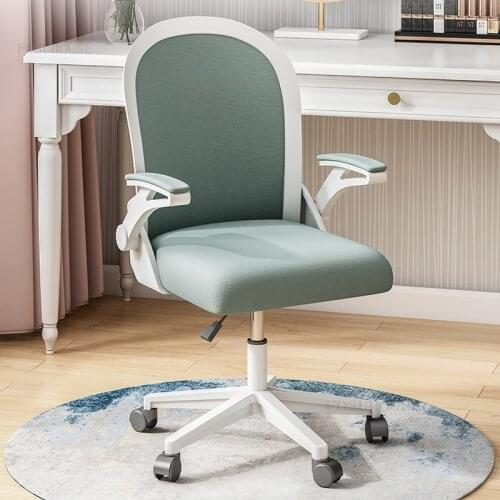 Front Desk Counter Home Computer Chair Modern Bedroom Dormitory Office Lift Swivel Chairs Student Study Writing Back Armchair