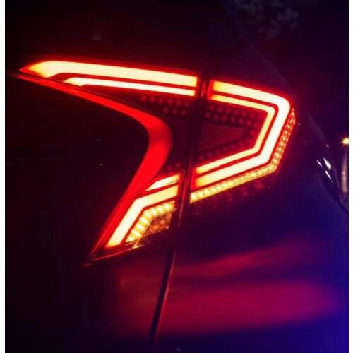 Toyota Tail Light Car Styling 2018/19 CHR Dynamic Signal Brake Rear Lamp IZON LED Tail Light For Toyota AUTO Accessories